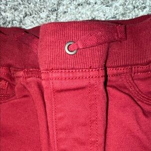 Hanna Andersson Vibrant Red Kids Jeans